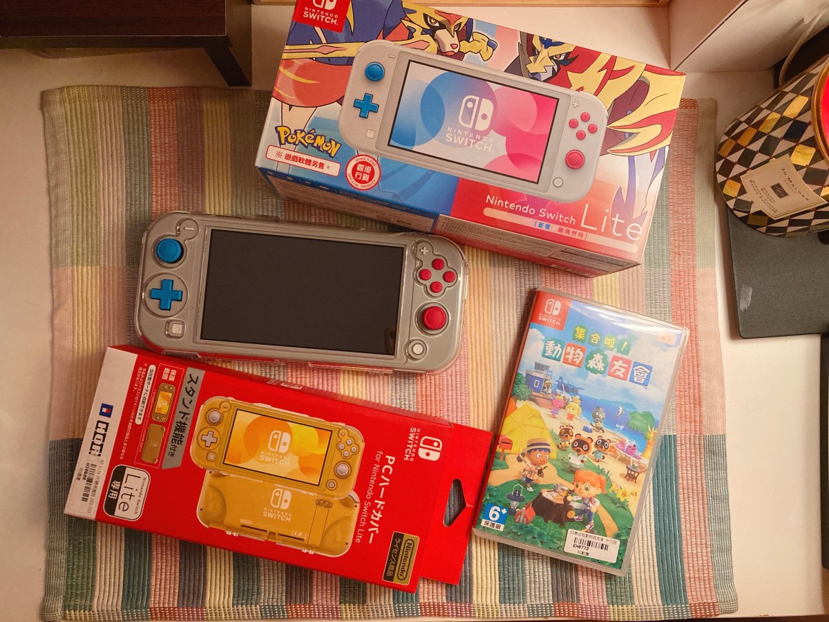【開箱】任天堂 SWITCH LITE「蒼響／藏瑪然特」&nbsp;特仕版