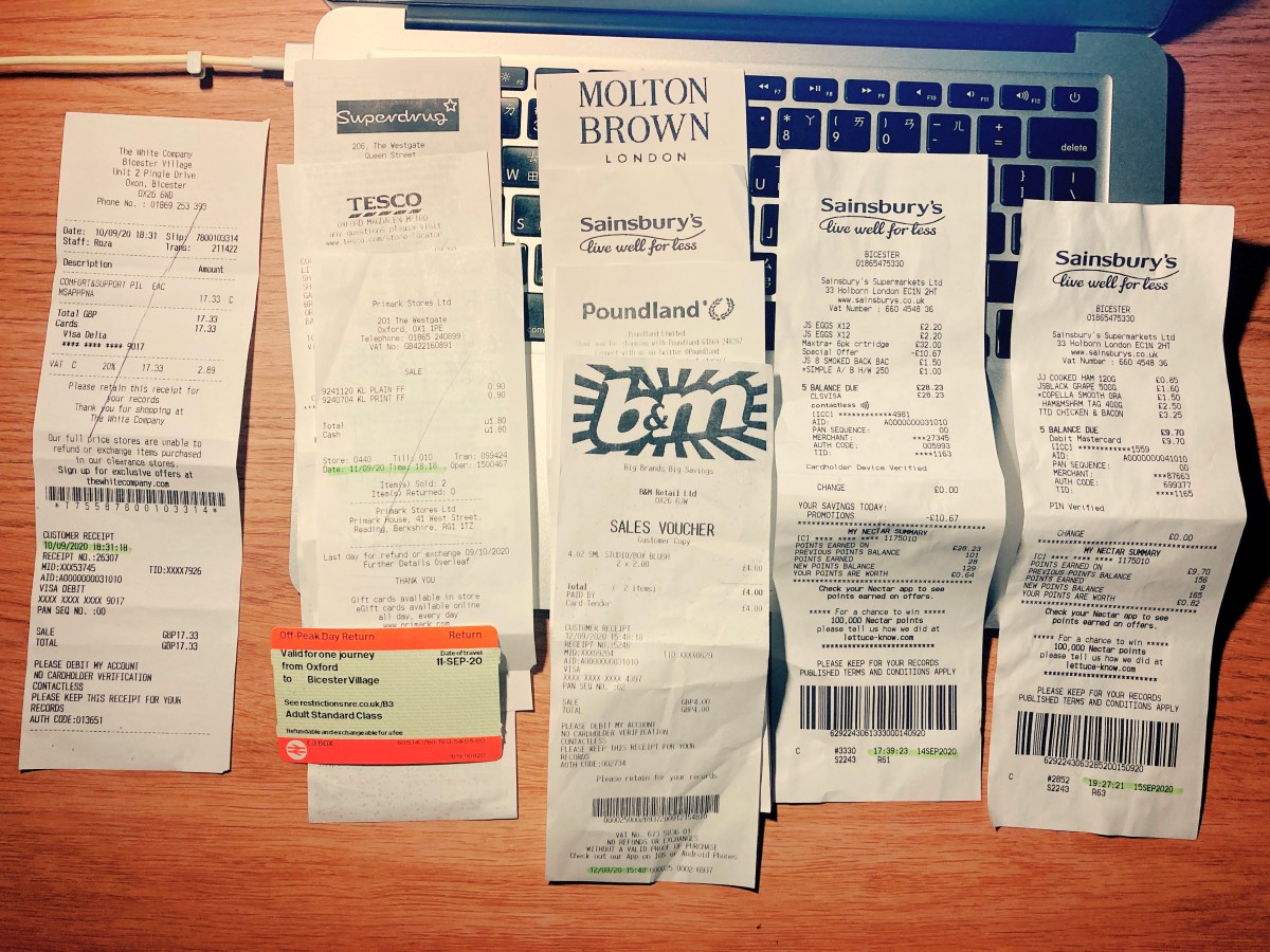 【小曦老師2020英國留學日誌】EP2 花錢如流水嘩啦啦