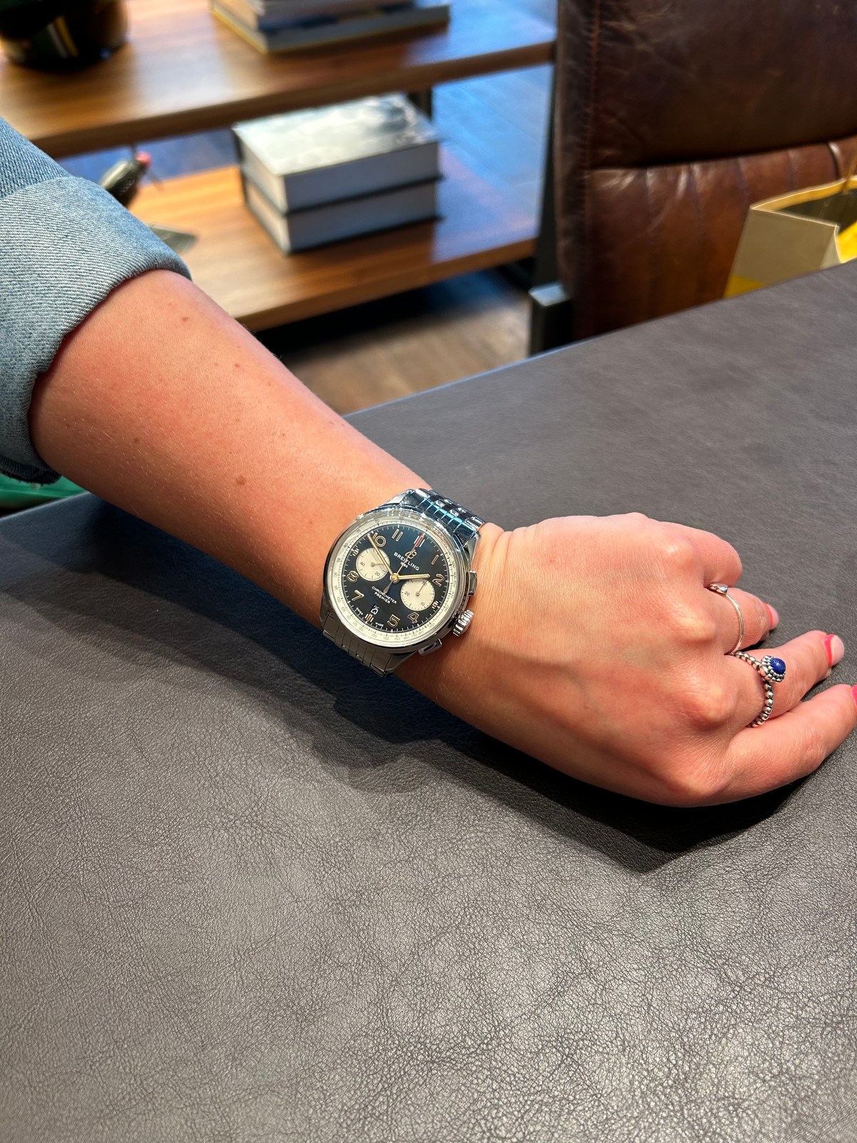 BREITLING PREMIER B01 CHRONOGRAPH NORTON…for a&nbsp;lady!