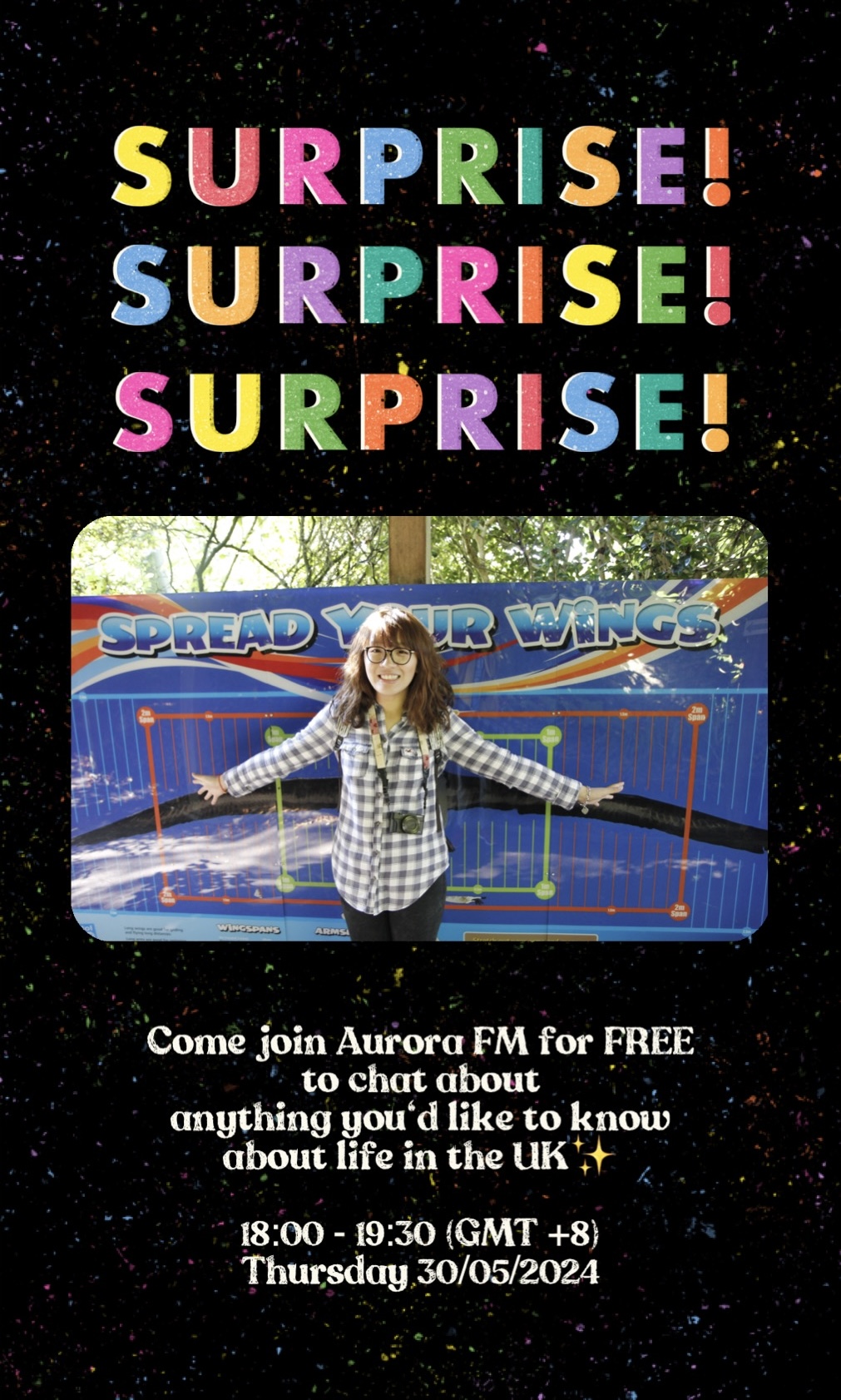 《小曦老師的英國打工度假空中電台 Aurora FM》2024年5月場