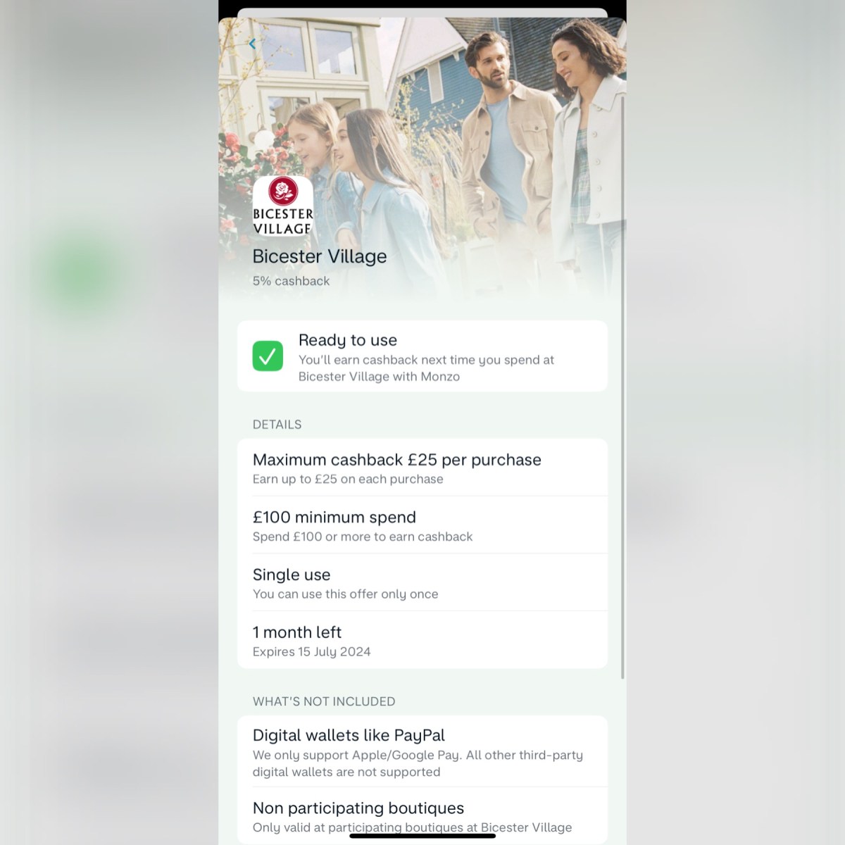 【比斯特購物村】Bicester Village 銀行／信用卡合作消費回饋（英國限定）