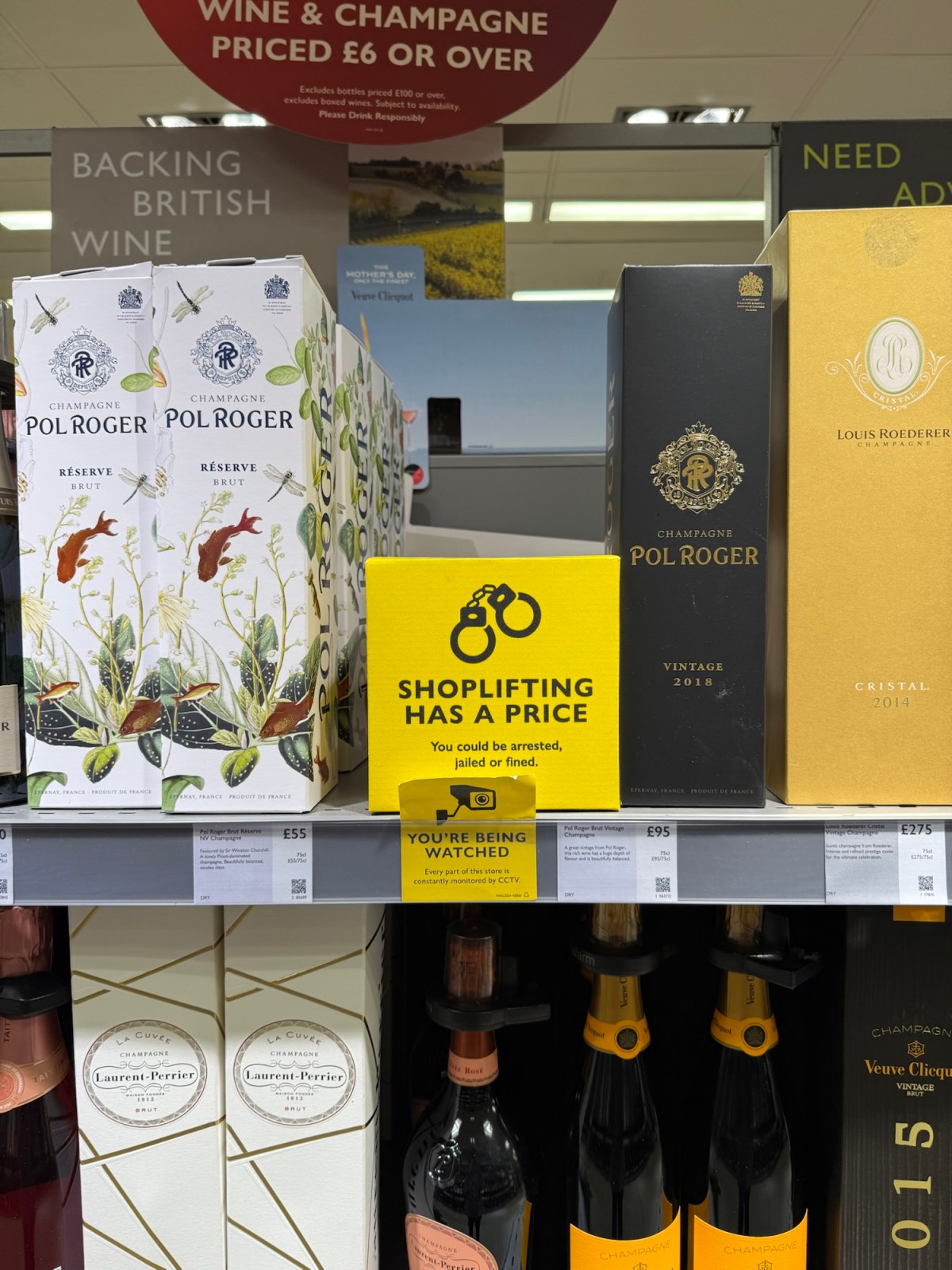 「順手牽羊」英文怎麼說？英國超市Waitrose的告示來教你👩🏻‍🏫